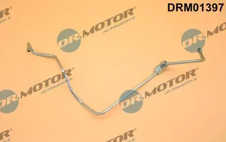 Трубка турбокомпрессора ДВЗ (чорний метал) DR. MOTOR DRM01397