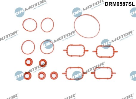 Комплект прокладок гумових DR. MOTOR DRM0587SL