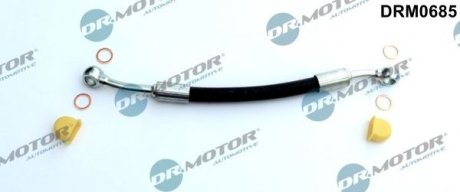 Трубка маслопроводу (чорний метал) DR. MOTOR DRM0685