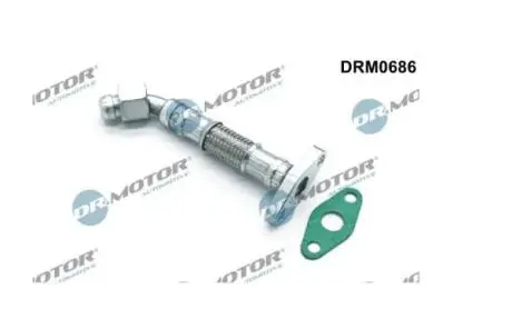 Трубка маслопроводу (чорний метал) DR. MOTOR DRM0686