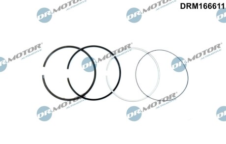 Кільця поршневі DR. MOTOR DRM166611