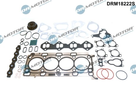 Комплект прокладок з різних матеріалів DR. MOTOR DRM18222S