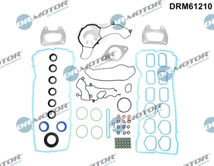 Комплект прокладок з різних матеріалів DR. MOTOR DRM61210 (фото 1)