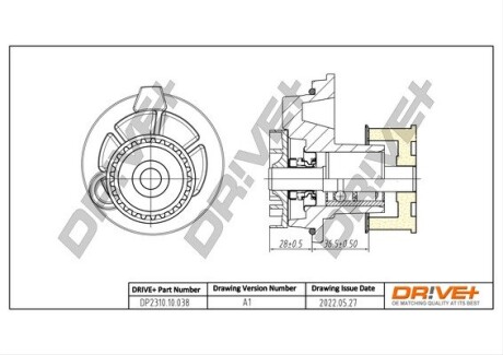 Drive+ Насос охолоджуючої рідини Drive+ DP2310.10.038