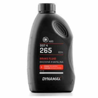 Тормозная жидкость DOT4 (0,5L) Dynamax 501890