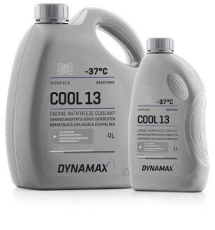 Антифриз G13 COOL ULTRA (фіолетовий) -37°C готовий (1L) Dynamax 502579