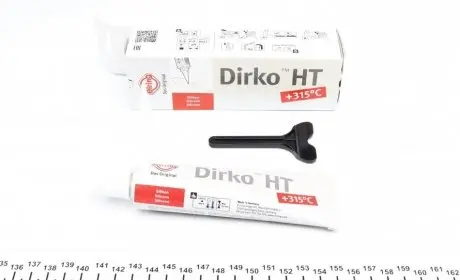 Герметик dirko +300 (бежевый) 70ml ELRING 030793