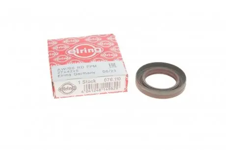 Сальник 27x42x8 vw ELRING 076.110