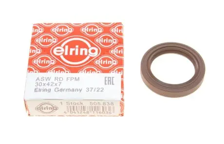 Сальник 30X42X7 FIAT/OPEL/RENAULT Doblo,Master,Astra,Movano 1,9-2,5 Dci 99- ELRING 505.838