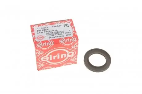 Сальник распредвала 28x42x6 (PTFE тефлон) ELRING 584.880