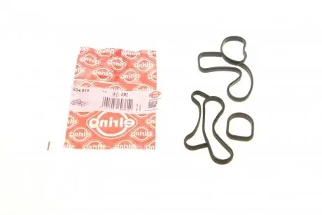 Комплект прокладок масляного радіатору BMW/MINI B37/B38/B47/B48 \'\'15>> ELRING 634.970