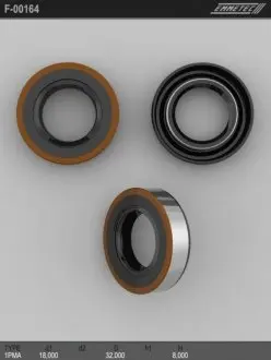 Сальник 18,00/32,00*8,00 тип 1pma EMMETEC F-00164
