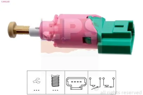 Датчик стоп-сигналу Renault Laguna III 1.5-3.0dCi EPS 1.810.235