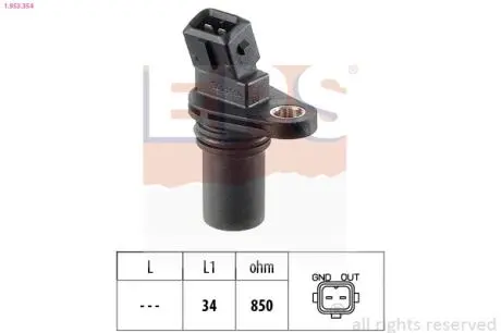 Датчик положения коленчатого вала EPS 1.953.354