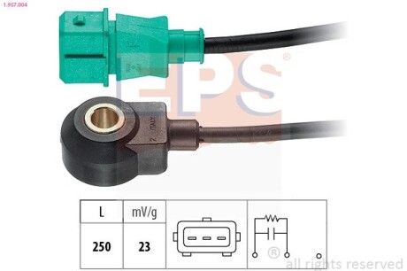 Датчик детонации RENAULT, CITROEN, FIAT EPS 1.957.004