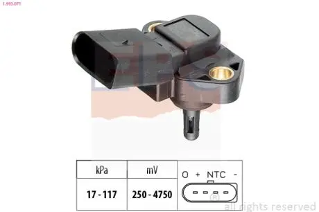 Датчик давления воздуха EPS 1.993.071