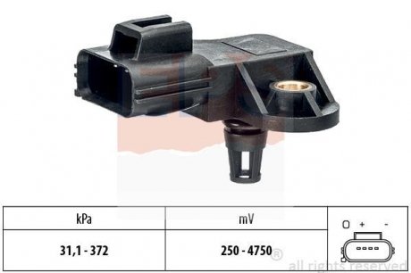 Датчик давления воздуха в впускном коллекторе Volvo S60/S80/V60/XC60/XC70 EPS 1.993.250