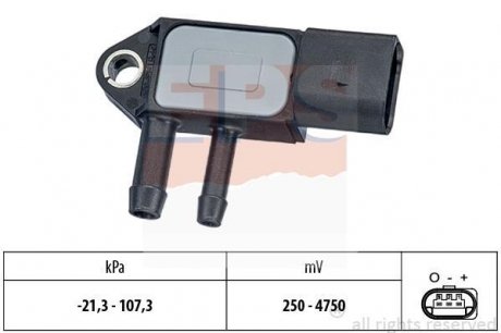Датчик давления катализатора (сажевого фильтра) EPS 1.993.265 (фото 1)