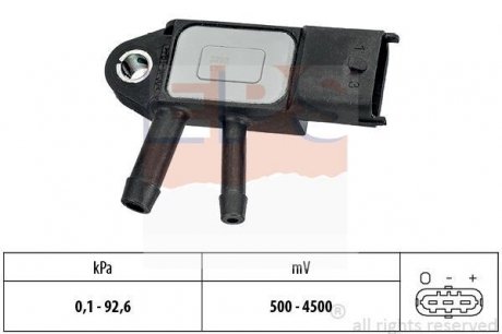 Датчик тиску вихлопних газів FIAT/IVECO/CHRYSLER EPS 1.993.292 (фото 1)
