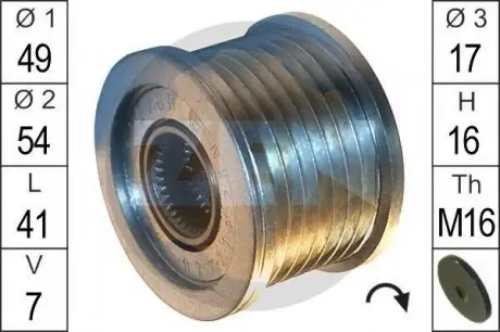 Шків генератора інерційний ERA 219113