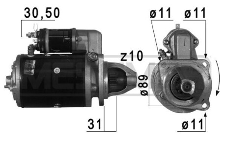 Стартер ERA 220006A (фото 1)