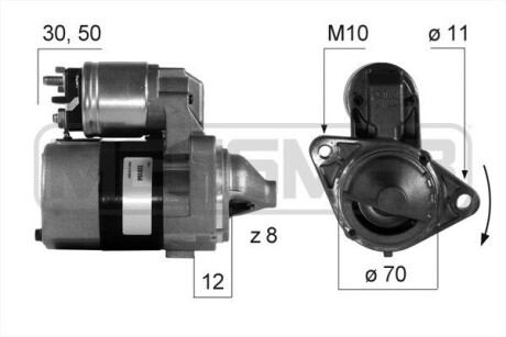 Стартер ERA 220154A