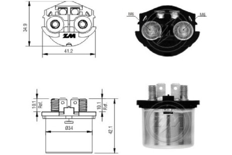 Втягуюче реле стартера ERA ZM1101