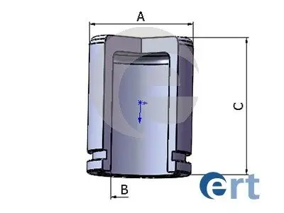 Поршень суппорта citroen jumper 94 - ERT 150673-C