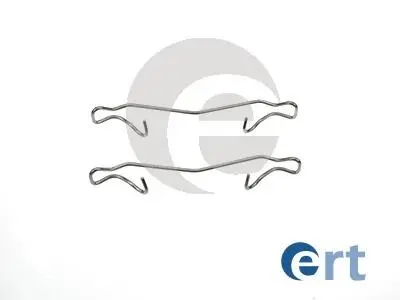 Монтажный комплект тормозных колодок ERT 420045