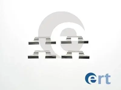 Vw установочный к-кт. торм. колодок passat -97 ERT 420068