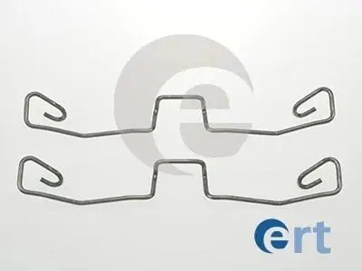 Монтажный комплект тормозных колодок ERT 420108
