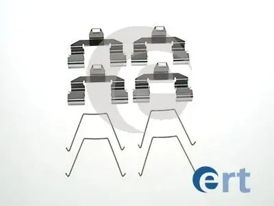 Монтажный комплект тормозных колодок ERT 420158