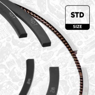 Комплект кілець на поршень ET ENGINETEAM R1013500