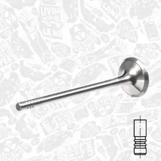 Выпускной клапан ET ENGINETEAM VE0025