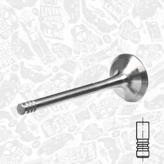 Выпускной клапан ET ENGINETEAM VE0040