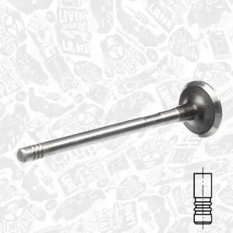 Выпускной клапан ET ENGINETEAM VE0060