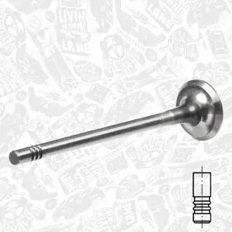 Выпускной клапан ET ENGINETEAM VE0071