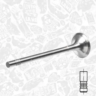 Выпускной клапан ET ENGINETEAM VE0075