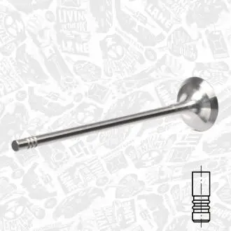 Выпускной клапан ET ENGINETEAM VE0135