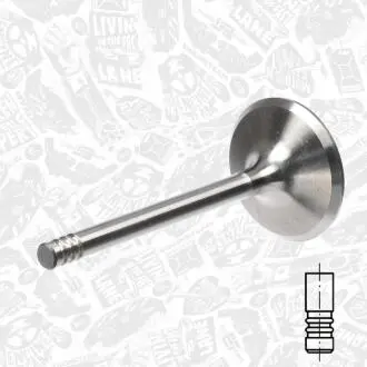 Впускной клапан ET ENGINETEAM VI0079