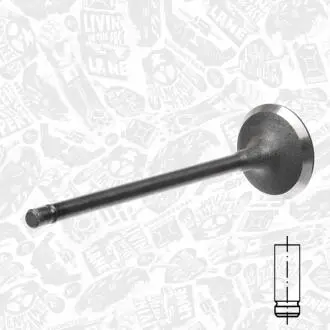 Впускной клапан ET ENGINETEAM VI0131