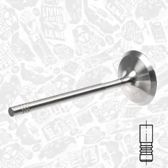 Впускной клапан ET ENGINETEAM VI0148 (03F109601A) (фото 1)