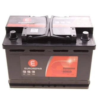 Аккумулятор 12V EFB Stop & Start 70Ah 720A R+ Eurorepar 1620012580