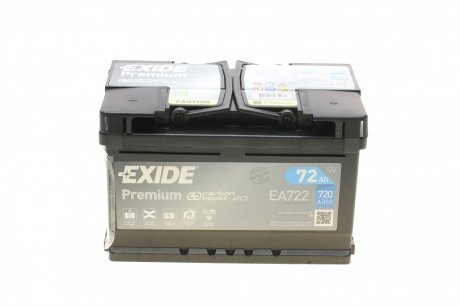 Аккумуляторная батарея EXIDE EA722 (фото 1)