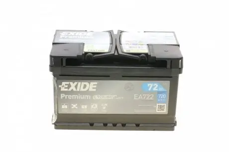 Аккумуляторная батарея EXIDE EA722