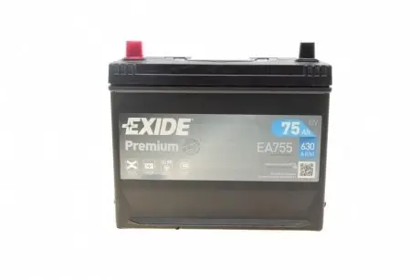 Аккумуляторная батарея EXIDE EA755