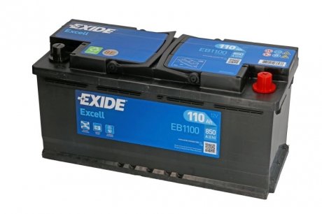 Аккумуляторная батарея EXIDE EB1100 (фото 1)