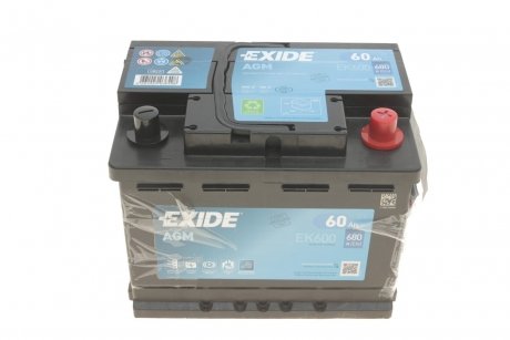 Аккумуляторная батарея EXIDE EK600