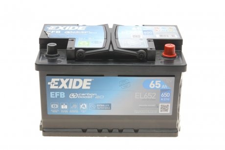 Аккумуляторная батарея EXIDE EL652 (фото 1)