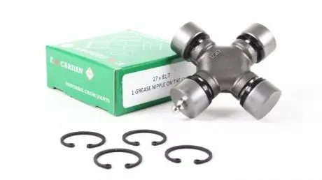 Крестовина, 27x81,75 (с масленкой) F.B. CARDAN 27817